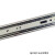 代购Accuride雅固拉C3732 冷轧钢轻载 抽屉滑轨 三节工业导轨 16寸一对