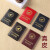 新款身份证卡套公交卡银行卡保护套工作证外壳卡包名片夹大容量 大红平纹[十卡位]