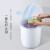 京东京造  智能垃圾桶 自动感应家用 带盖厨房卫生间卧室客厅厕所 防水电动分类垃圾筒 圆形
