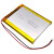 3.7V聚合物锂电池505573导航仪3000mah名片夹卡片移动电源锂电芯 加引线