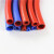 鸣驰 硅胶管耐高温高压双层夹线编织软管蓝色蒸汽管真空加厚硅橡胶水管 内径16mm单层（长1米） 