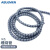 ABLEMEN 阻燃电线电缆螺旋缠绕管 线缆装饰防冻保护绕套管灰色 内径28mm 长5米
