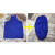 LISM防耐脏蓝布布工作服防尘老式劳保加长款围裙防灰围裙 1对袖筒+1条通用围裙1套