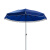 金诗洛 KSL901 大雨伞户外 应急防雨防晒遮阳伞商用摆摊  2.4米蓝色+银胶（有伞套）