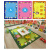 幼儿园阅读区地毯儿童早教中心地垫室内教室区域图书区 灰色 早教4 #2#