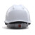 岩扬 V型ABS安全帽工地 新国标 领导监理 施工建筑 电力电绝缘安全头盔 V型白色 