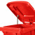 兰诗（LAUTEE）LJT2214 红色分类脚踏120L垃圾桶 大号垃圾桶