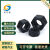 京开隆 8.8级高强度螺母 碳钢发黑螺帽 发黑加厚重型六角螺母  一个价 M24 