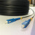 LHG 光纤跳线 SC-SC 单模单芯 黑色 150m 单芯三钢丝