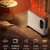 美的（Midea）HDW20MFK取暖器 暖风机小太阳便携式小型电暖器油汀 家用卧室取暖器 遥控定时 一件代发