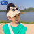 迪士尼（Disney）儿童防晒帽宝宝帽子太阳帽男童时尚空顶帽女童夏季遮阳帽 01-米色 4岁-12岁 x 均码