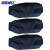 海斯迪克 HKQS-31 防水袖套 防油污防雨绸布劳保护袖 藏蓝色3双 25cm款