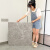 防滑大理石pvc地板贴自粘地板革商用加厚耐磨防水仿瓷砖 钨金灰色 K604Y 60x60