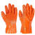 东亚手套 807颗粒防滑手套  耐磨耐酸碱耐油劳保防护手套 黄色 XL