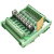 plc输出放大板 8路晶体模组块 io板直流控保护隔离器 12-24V 12V-24V 20路
