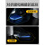 蓝莓多尺寸POF收缩膜对折膜热缩膜手机盒包装塑封膜整卷塑封膜 15cm宽x800米2.5c