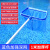 户驾 游泳池捞网打捞网 伸缩杆加强深水网 水池捞叶网清洁工具 蓝色加密深网（1米杆）