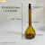 贝傅特 玻璃容量瓶 玻璃刻度容量瓶高硼硅玻璃密封透明棕色磨砂瓶口实验用品 棕色500ML 
