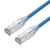 千天（Qantop）QT-WP19L 六类非屏蔽网络跳线 工程级CAT6类网线 1.5米纯铜成品网线蓝色