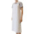 筑采 围裙TPU环保皮围裙套袖防水65丝白色围裙1件