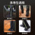 海斯迪克 HKQS-224  高筒防水鞋雨雪雨鞋 加厚牛津布耐磨成人鞋套 黑色XL 