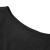 S.DEER圣迪奥女装皮质拼接蝙蝠袖T恤S20280182 黑色/91 S/160