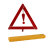 昊鹰 汽车三角架警示牌 反光折叠式停车安全应急救援标志三脚架（感叹号支架）