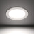 FSL 佛山照明 led筒灯孔灯嵌入式天花灯牛眼灯洞灯铝材全白 5寸16W 开孔14.5-15.5cm 白光6500K