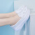 安巧象 护士鞋软底镂空透气耐磨厚底坡跟小白鞋医生护士春秋工作鞋 白色 37 