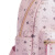 MCM 奢侈品 女士Stark Visetos系列柔粉色PVC铆钉双肩背包 MMK8AVE61QH001