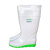 白色雨靴男女中高筒雨鞋厨房食堂防滑套鞋耐磨耐油耐酸碱水鞋 白色绿底高筒 41