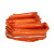 者也（ZYE）固体浮子式围油栏 炼油厂取水口PVC围油栏耐磨耐寒抗撕裂 桔红色 PVC750