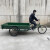 PYKR 人力脚蹬双刹三轮车 成人加固加厚货运脚踏车 1.1米厢长 26标准型三轮车