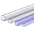 惠世达 PVC透明塑料硬水管UPVC水管给水管3分4分6分管件PVC圆管配件 40mm/0.5米 