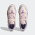 阿迪达斯 （adidas）三叶草女鞋春新款运动鞋复古时尚高帮缓震透气板鞋休闲鞋 HQ7006浅肉粉色/紫/银灰 36