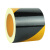 朋安 反光警示胶带 高亮耐磨安全标识反光膜 强力地贴反光贴条 黄色10cm*33米