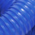 冰禹 BYX-23 波纹塑料管道 新风pe管风管软管 软管通风双壁波纹管配件 φ110mm 蓝色30米