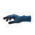 多给力 WG-1857 劳保手套丁腈橡胶手套设备操作仓储运输装配检验通用作业手套 蓝绿色 1副装 M