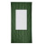 艾斯贝特橡塑 防寒帘加厚棉门帘防风挡风隔音军绿色缝纫窗（50×100cm）宽1.2×高2m