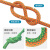 创悟邦 安全绳 100米 高空作业绳 静力绳 登山绳 攀岩装备绳子 救援绳 攀登绳 SR112直径12mm