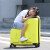 菲华丹特（FERV&DANT）儿童行李箱可坐可骑拉杆箱24吋男女拉杆箱万向轮男女旅行箱 粉色 24寸