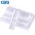 科力邦（Kelibang） 塑料袋 白色透明一次性包装袋200只装加厚 25*37cm 外卖打包手提背心式垃圾袋 KB1009