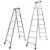 步步稳 铝合金人字梯可折叠多功能梯  单位：个 货期5-7天 3.5米九步