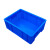 加厚零件盒周转箱物料盒收纳盒配件箱塑胶框五金工具盒长方形加高 4号箱绿色405*305*145mm