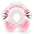 鲸保（Kingpou）婴儿游泳圈 0-3个月脖圈 新生儿游泳圈宝宝洗澡颈圈K5012粉色中码