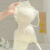 梵佳诺内衣女士小胸聚拢显大调整型无钢圈收副乳防下垂夏季天薄款文胸罩 奶白色单件 XL(38/85ABC)