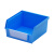 万迪诺背挂式零件盒 方孔挂板塑料收纳盒五金工具架通用挂式零件方盒  b5盒子270*140*125mm（10个装）