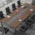 会议桌长桌简约现代办公室桌椅组合大桌子培训桌洽谈桌小型定制 2.0*1.0*0.75米(仅桌子)