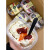 酷发罐子蛋糕 豆乳盒子蛋糕网红千层慕斯甜品点心木糠杯奶油提拉米苏 3盒【草莓+水蜜桃+蓝莓】