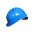 代尔塔安全帽蓝色新国标防砸可调节通风孔可印字102009 1顶装
